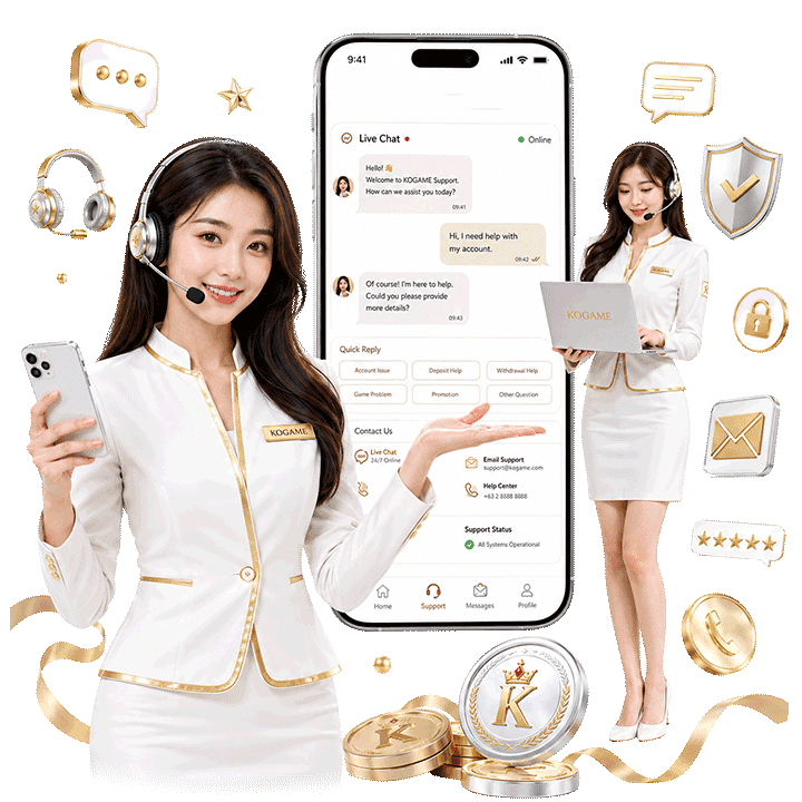 วิธีติดต่อแอดมิน KOGAME ขอข้อมูลได้รวดเร็ว และแก้ไขปัญหาได้ทันใจ