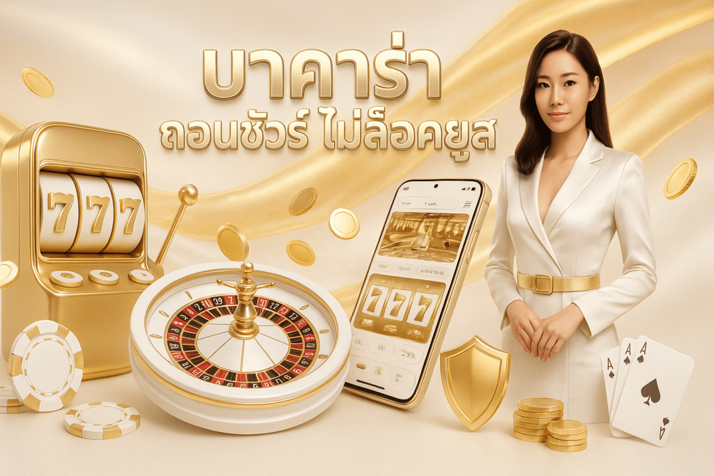 บาคาร่า ถอนชัวร์ ไม่ล็อคยูส